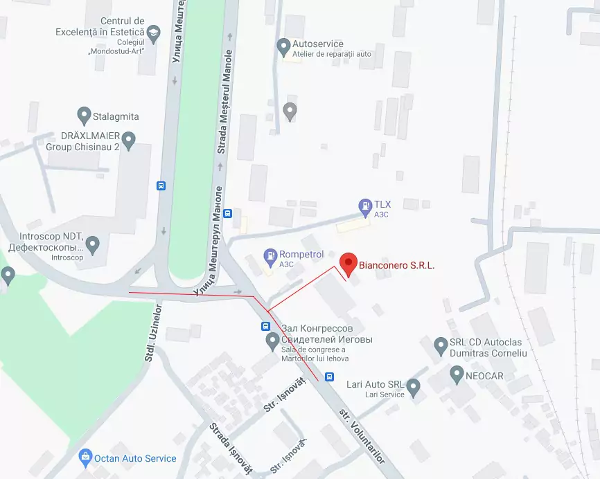 adresa locatie Bianconero